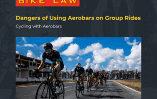 Dangers of Using Aerobars on Group Rides