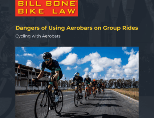Dangers of Using Aerobars on Group Rides