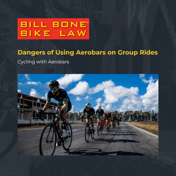 Dangers of Using Aerobars on Group Rides