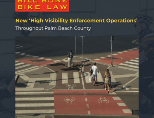 New ‘High Visibility Enforcement Operations’ Throughout Palm Beach County Intended to Increase Cyclists’ Safety
