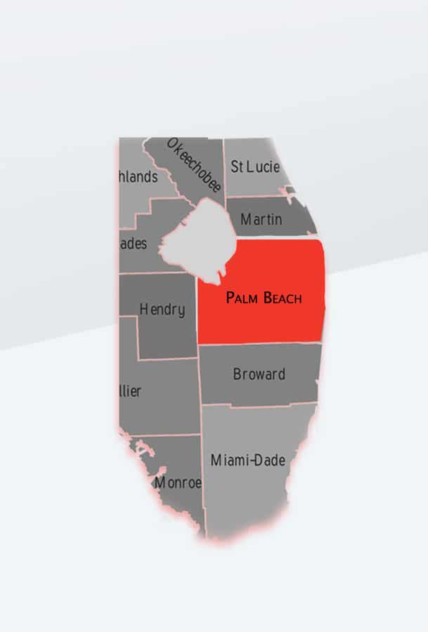 Palm Beach County Map Zoomed In