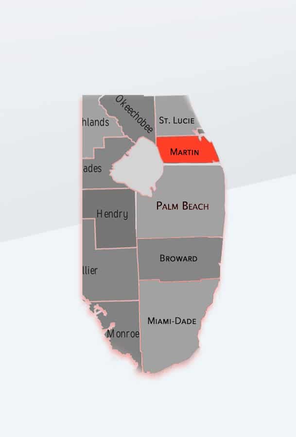 Martin County Florida Map