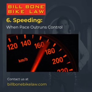 injured bicyclists due to speeding Danger